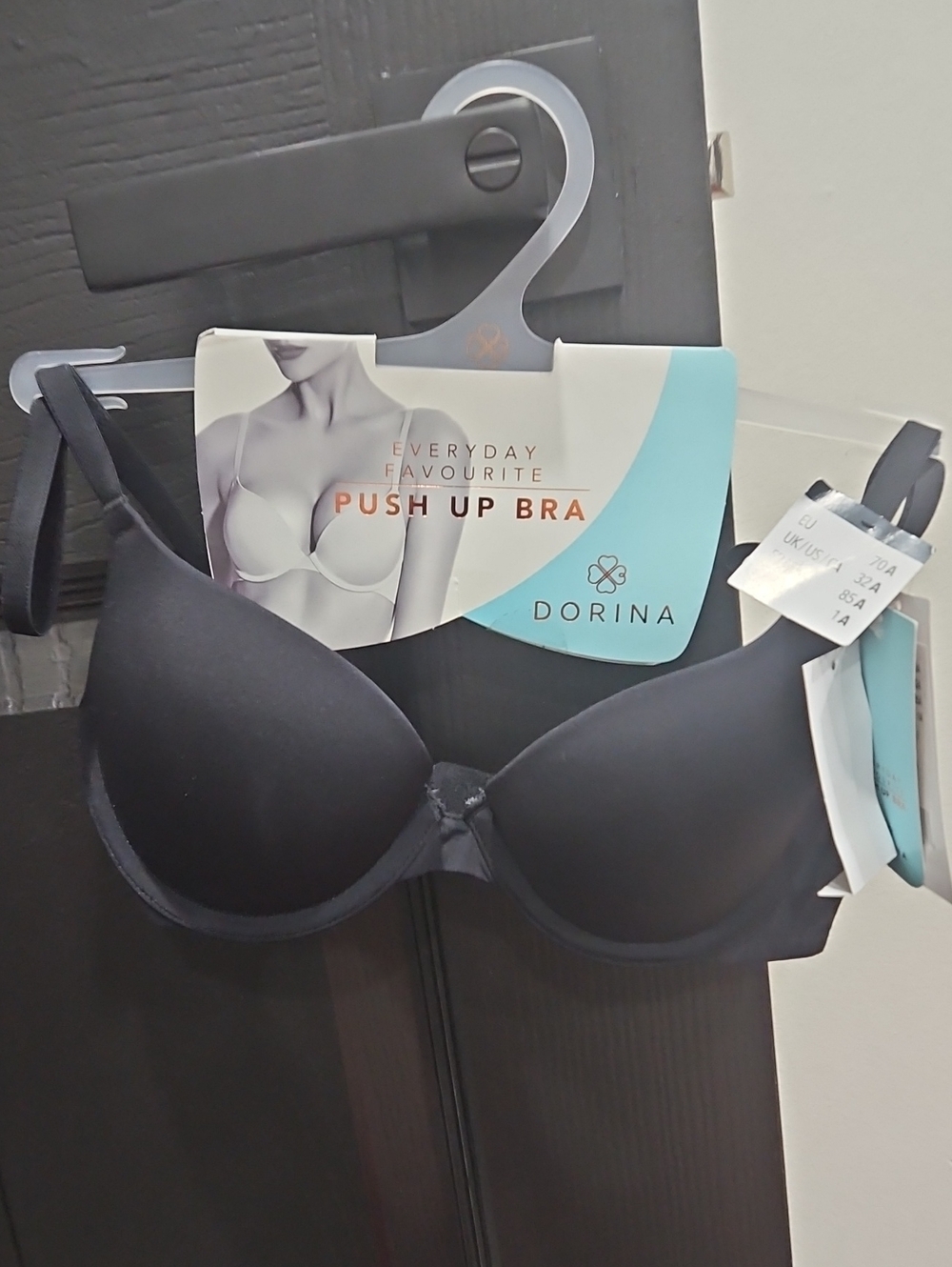 Dorina Black Everyday Push-Up T-Shirt Bra